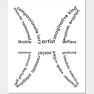 Pisces Posters and Art